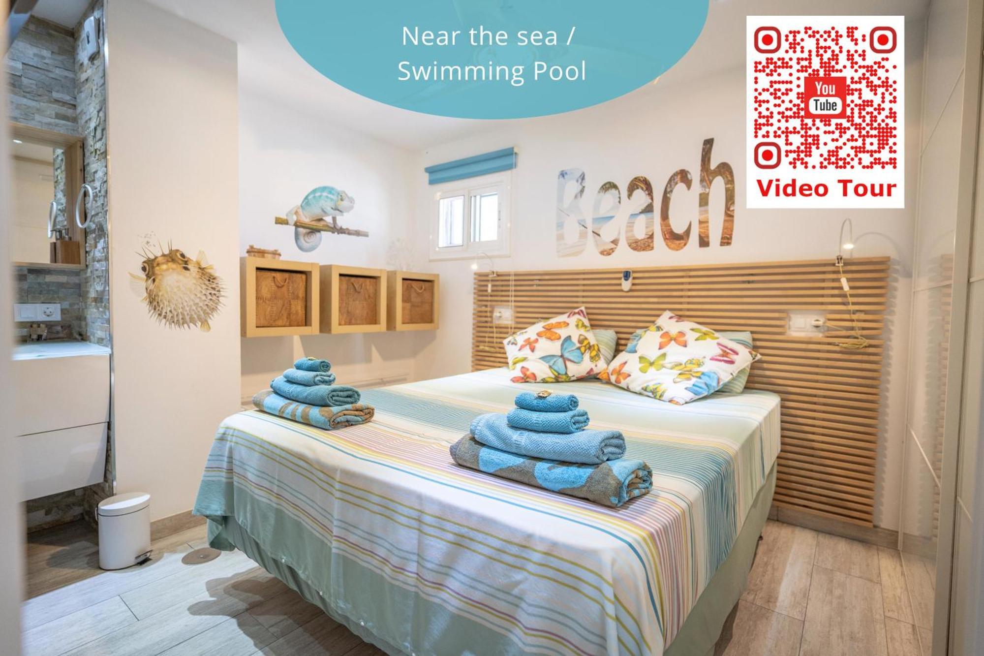 Go2Tenerife Apart'Cala Pool & Beach At 5 Mins Los Cristianos  Eksteriør bilde